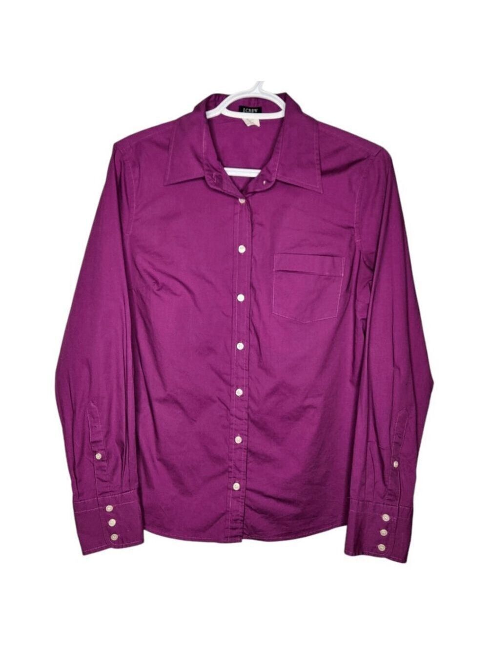 Vintage J.Crew Purple Button Down Shirt Size M